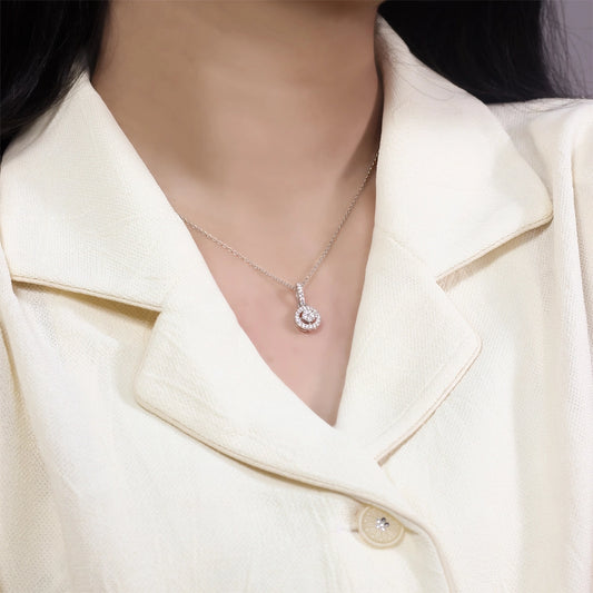 Luna Spark Silver Pendant