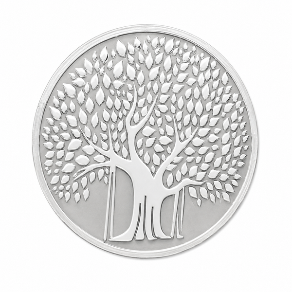 999 Silver Tree Motif Coin -5g