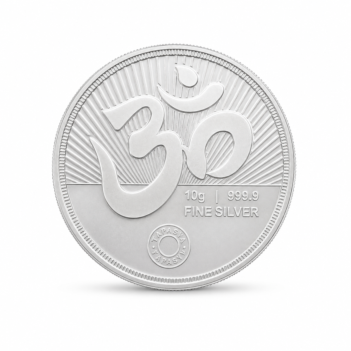 999 Pure Silver Lakshmi and Lord Ganesh Coin - 10g