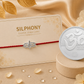 Shivtilak Silver 925 Hallmarked Handmade Red Thread Rakhi