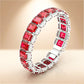 Red Square Stone Bracelet