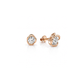 2.02 Ct Round Solitaire 925 Sterling Silver Lab Grown Diamond Stud Earrings