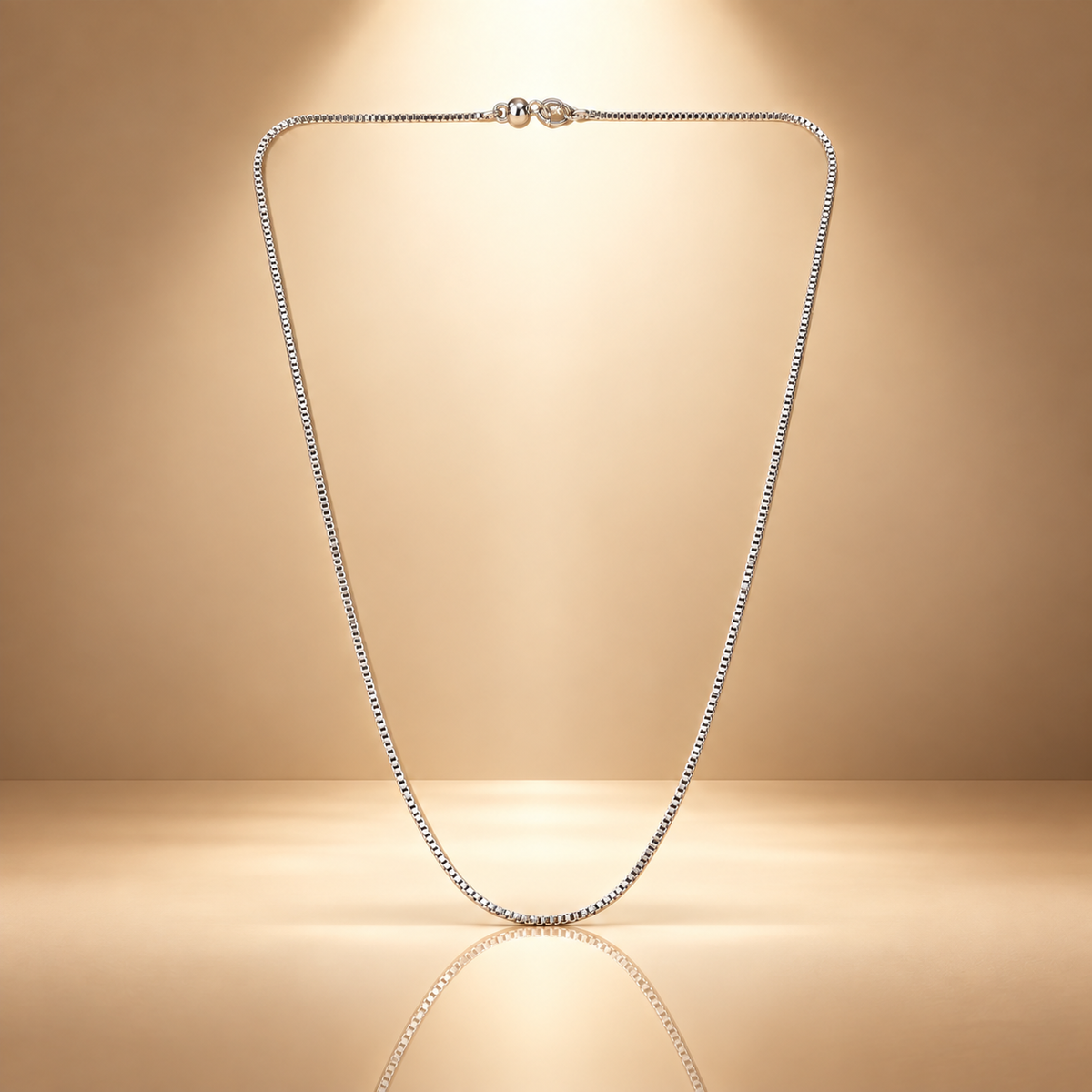 925 Silver Italian Box Chain for Daily Wear