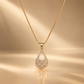 925 Sterling Silver Teardrop Filigree Pendant