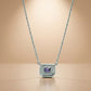 One-of-One 92.5 Silver Simulant Purple Gemstone Octagonal Pendant