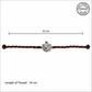 Handmade 925 Silver Peacock Hallmarked Rakhi