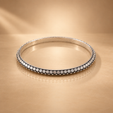 925 Sterling Silver Bangles Set for Women Elegant Daily Wear