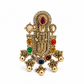 925 Sterling Silver Lord Venkateswara Deity Pendant Indian Spiritual Jewellery