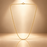 18 Inch 925 Sterling Silver Classic Cable Link Chain