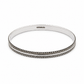 Double Border 925 Sterling Silver Oxidized Bangles for Women | Hallmarked