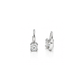 2.04 Ct Lab Grown Diamond Stud 925 Sterling Silver Earrings