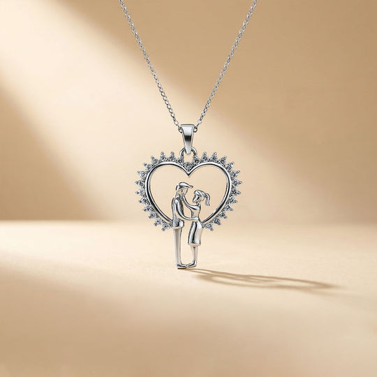 Luna Heart - 92.5 Silver Pendant