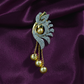 One-of-One 92.5 Silver Pearl Cascade Statement Brooch