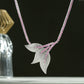92.5 Sterling Silver Petal Cascade Necklace Set