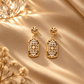 Floral 925 Sterling Silver Filigree Drop Earrings For Women