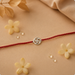 Handmade 925 Silver Swastik Hallmarked Rakhi
