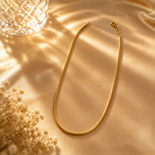 15 Inch 925 Sterling Silver Snake Chain