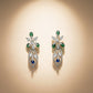 92.5 Sterling Silver Floral Cascade Necklace Set