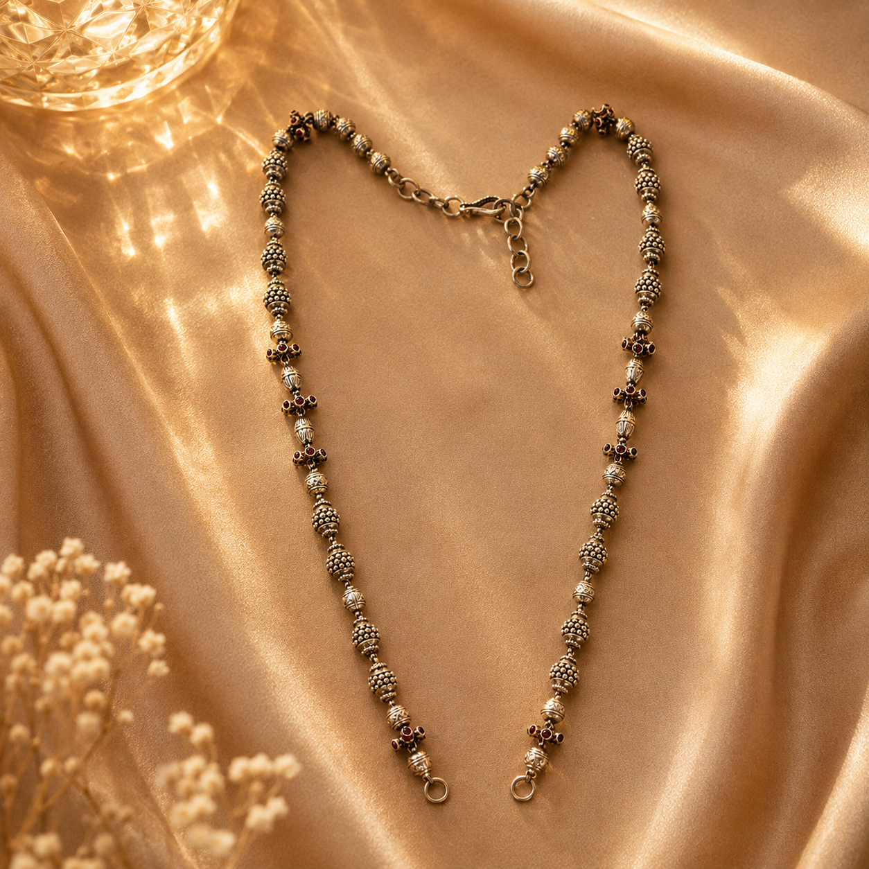 925 Sterling Silver Oxidized Statement Chain | Hallmarked