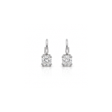 2.04 Ct Lab Grown Diamond Stud 925 Sterling Silver Earrings