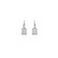 2.04 Ct Lab Grown Diamond Stud 925 Sterling Silver Earrings