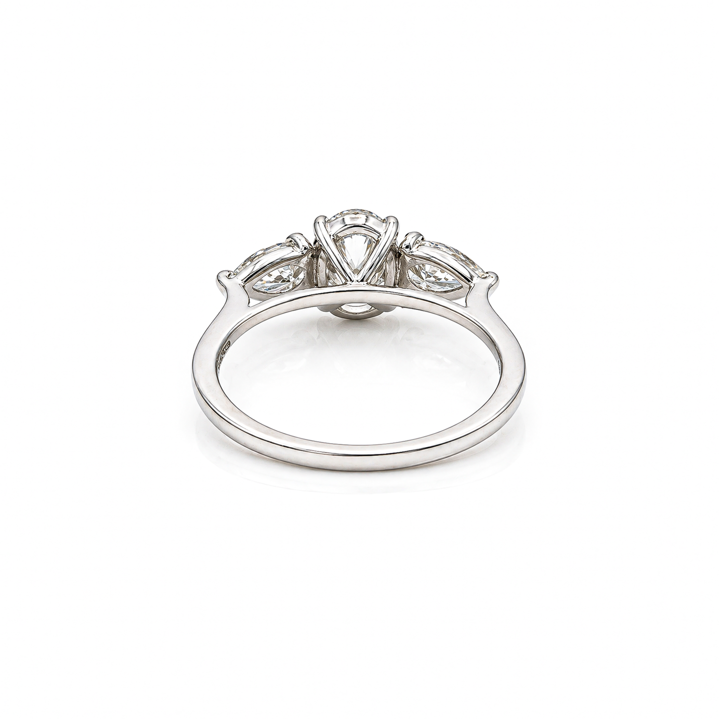 1.65 Ct Lab Grown Diamond 925 Sterling Silver Statement Ring