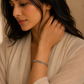 925 Sterling Silver Braided Bangle | Intricate Woven Pattern Hallmarked Silver Bracelet