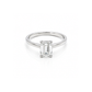 1.86 Ct Lab Grown Diamond 925 Sterling Silver Engagement Ring