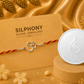 Handmade Om 925 Silver Hallmarked Rakhi