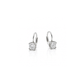 2.04 Ct Lab Grown Diamond Stud 925 Sterling Silver Earrings
