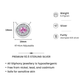 One-of-One 92.5 Silver Round Pink Blush Pendant