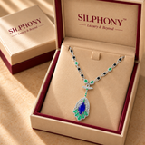 3.8 ct Natural Diamond Tanzanite Necklace