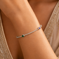 925 Sterling Open Cuff With Multi-Color Gemstone Accents Bangle | Hallmarked Silver Jewelry