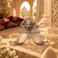 Lion 925 Sterling Silver with Pearl & Quartz Regal Statement Pendant | Hallmarked Jewellery