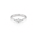 1.01ct Marquise-Cut Lab-Grown Diamond Engagements Ring