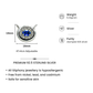 One-of-One 92.5 Silver Round Navy Pendant
