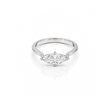 1.01ct Marquise-Cut Lab-Grown Diamond Engagements Ring