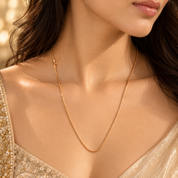 18 Inch Classic Box 925 Sterling Silver Chain