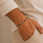 Handmade Green Thread Raksha Bandhan Silver Rakhi