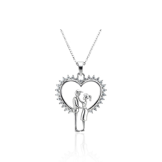 Luna Heart - 92.5 Silver Pendant