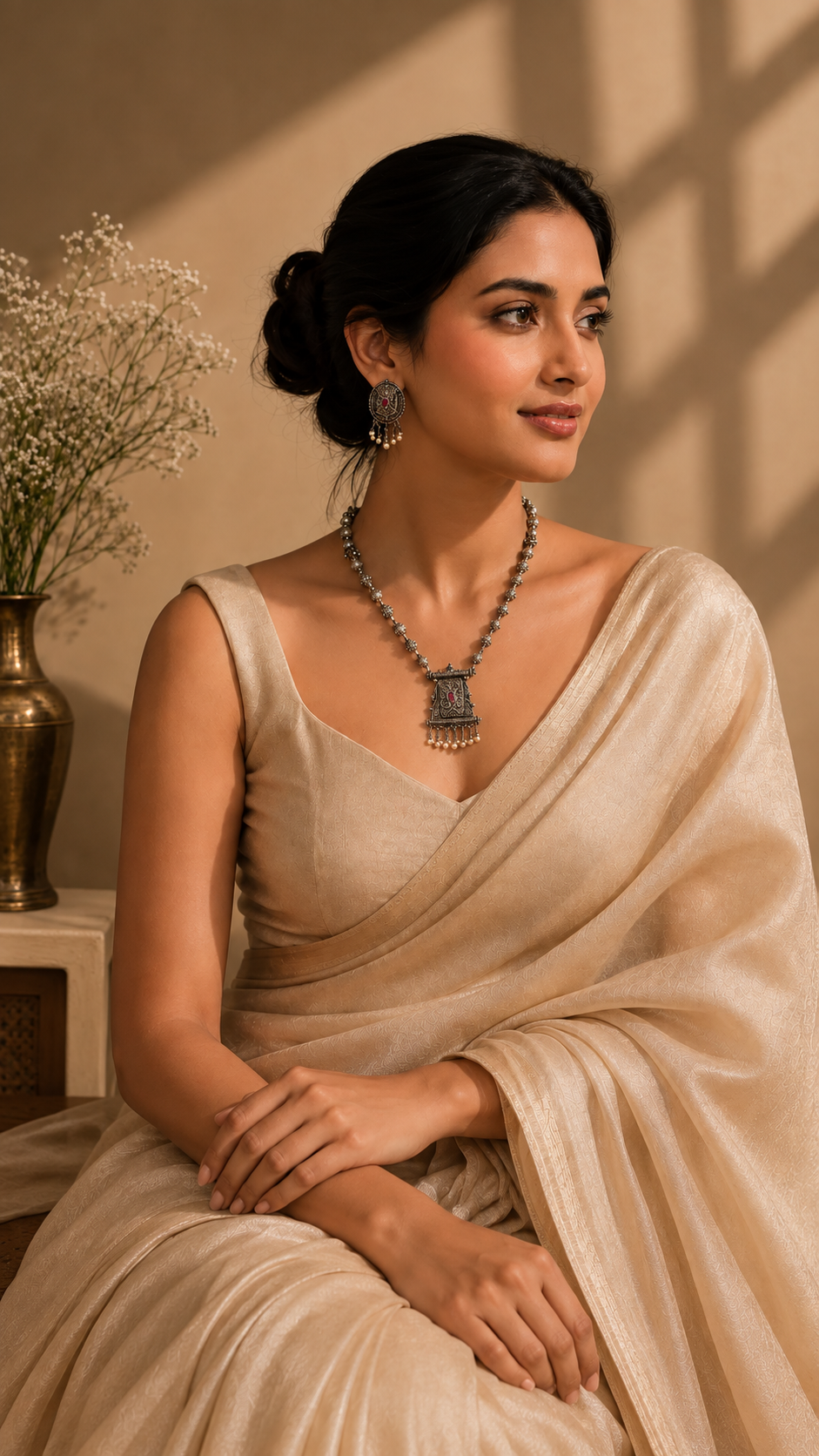 925 Sterling Silver Oxidized Statement Chain | Hallmarked