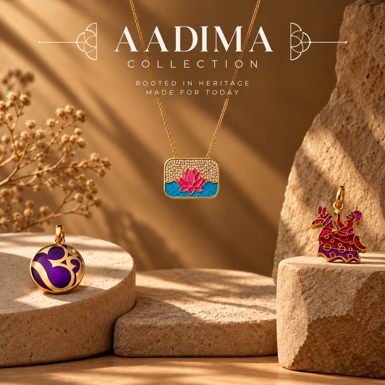 Aadima collection by Silphony: original-design 925 sterling silver jewellery