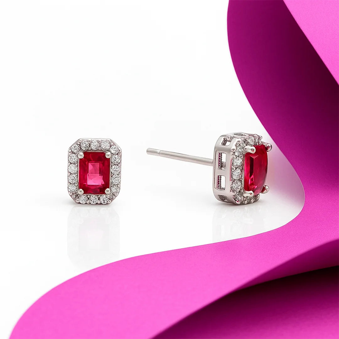 Radiance Studs Silver