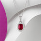 Rouge Pendant Silver