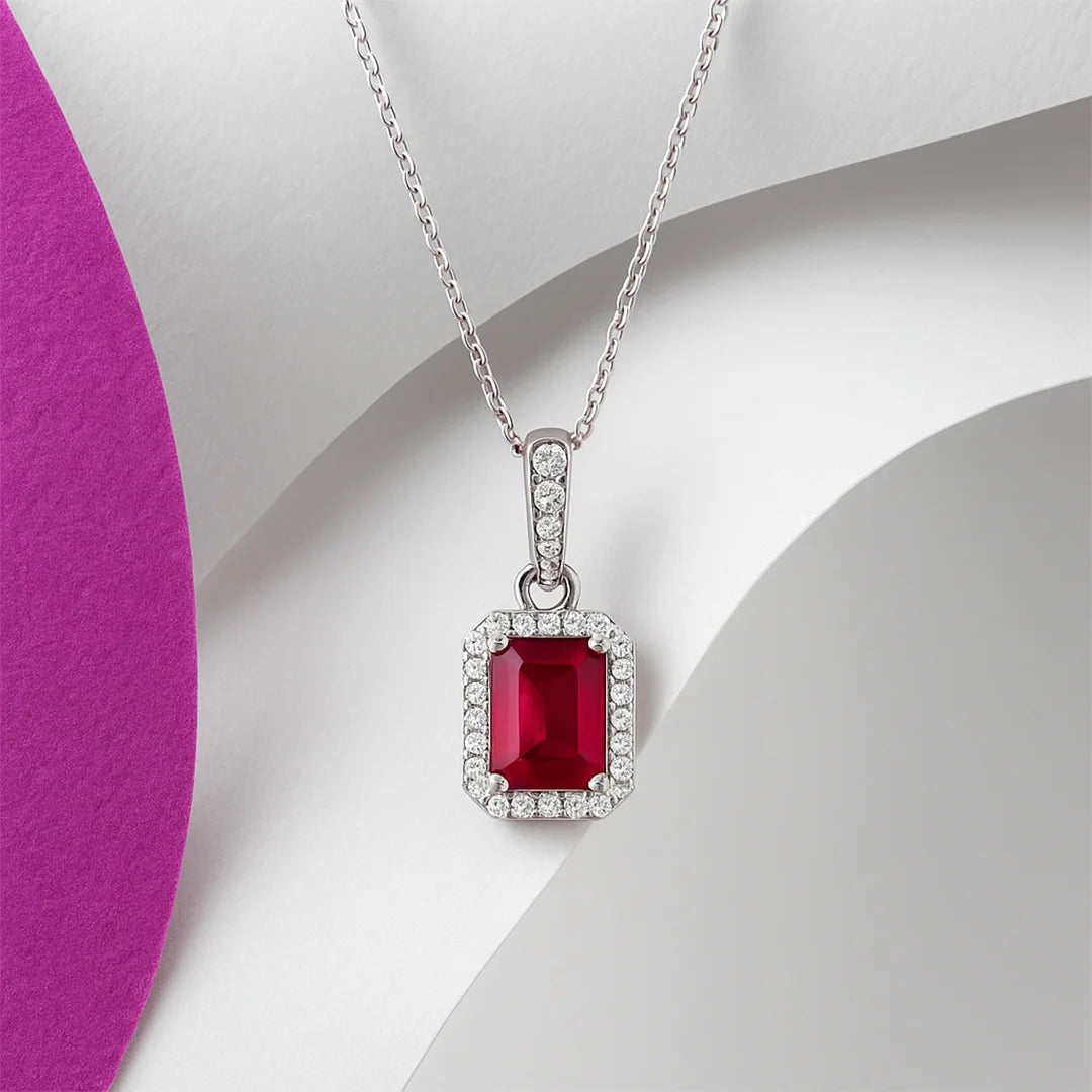 Rouge Pendant Silver