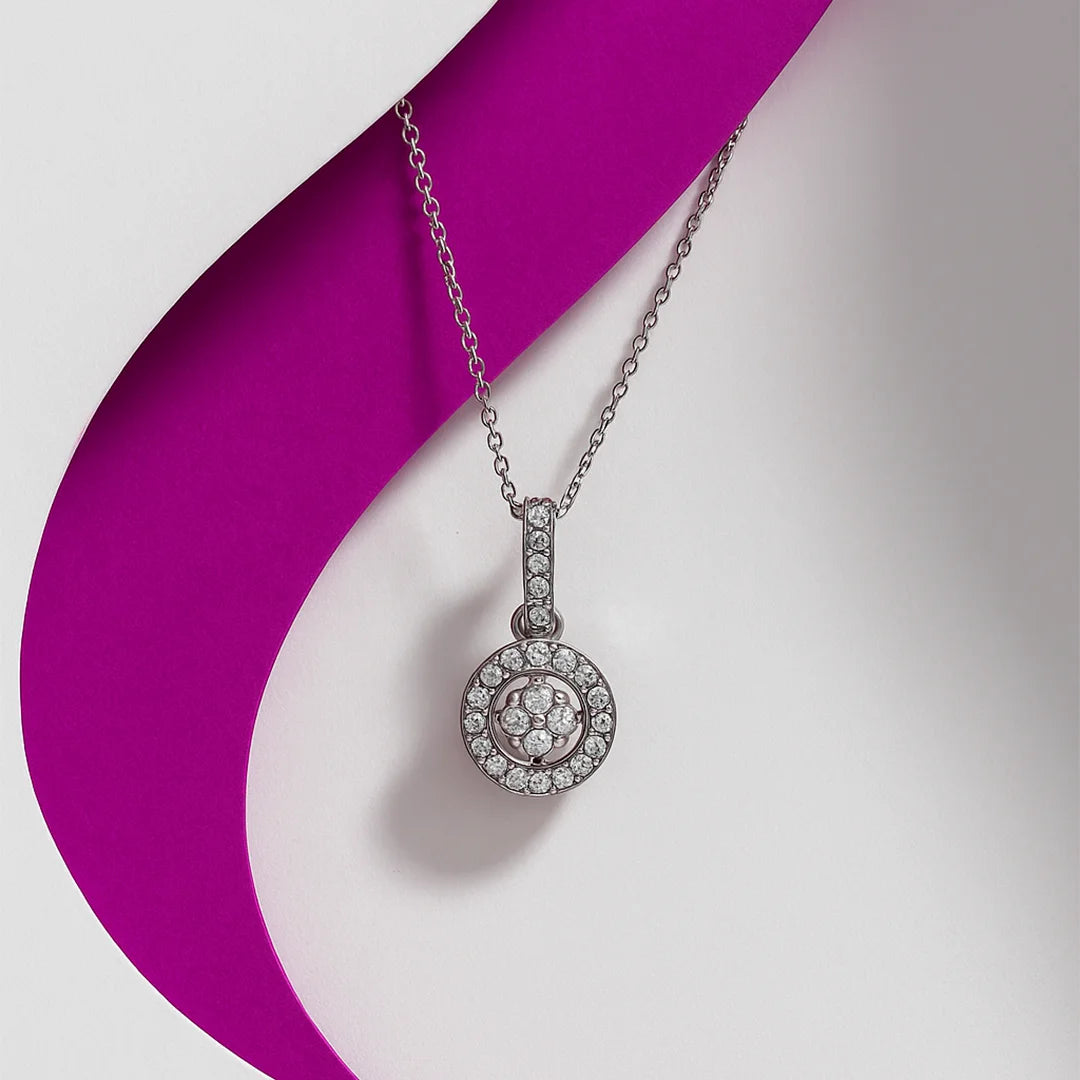 Luna Spark Silver Pendant