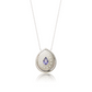 Amara Teardrop Silver Pendant