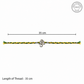 Handmade Lord Ganesha 925 Silver Rakhi