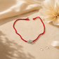 Shivtilak Silver Rakhi for Brother | 925 Hallmarked Handmade Red Thread Raksha Bandhan Gift
