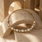 925 Sterling Silver Polki Moissanite Designer Link Bracelet